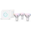 Philips Hue E WCA 345 GU10 3kit SW EU GU10 4.7 W 16 million colors, White and colored light Viedās lampas un spuldzes