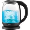 ZILAN ZLN 3956 elektriskā tējkanna, 2200 W, 1,7 l, temperatūras kontrole, LED apgaismojums, stikla k Tējkannas (elektriskās)