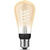 Hue W 7.2W Filament ST64 E27 E27 7 W Soft white 2100K Bluetooth and Zigbee Viedās lampas un spuldzes