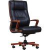 AMBASSADOR leather armchair black Офисные стулья
