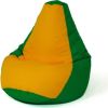 Go Gift Sako bag pouffe Pear green-yellow XL 130 x 90 cm Мешки и пуфы