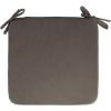 Krēsla p?rsegs VELVET NEW 39x39xH2,5cm, taupe Jaunumi -Dārzam