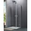 Huppe dušas durvis stūrim/nišai Astra, 1000 mm, h=2000, labā  puse, hroms/caurspīdīgs stikls AP Dušas durvis