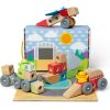 Melissa & Doug MDT BBN Blockables Vehicles GML Mašīnas un piederumi