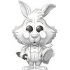 Funko Pop! Disney: Alice in Wonderland (Sketched) - White Rabbit #1650 Vinyl Figure Фигурки и герои