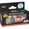 Funko Bitty Pop! Rides: Star Wars - Luke Skywalker and Speeder Vinyl Figures Figūriņas un varoņi
