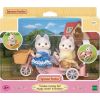 Figurka Epoch Sylvanian Families Tandem Pieski Husky na rowerze zestaw z figurkami (5637) Figūriņas un varoņi