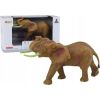 Figurka LeanToys Figurka Kolekcjonerska Słoń Afrykański Z Podniesioną Trąbą Safari Фигурки и герои