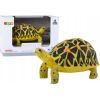 Figurka LeanToys Figurka Kolekcjonerska Żółw Gad Żółty Czarny A Фигурки и герои