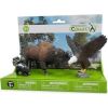 Figurka Collecta COLLECTA ZESTAW 3 DZIKICH ZWIERZĄT W OPAKOWANIU (88381, 88383, 88968) Фигурки и герои