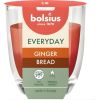 Bolsius Svece arom. stikla gl. Everyday Ø80x70mm ginger bread Sveces un svečturi