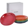 Le Creuset Набор тарелок Ванкувер 6 шт. разные цвета каменной массы Citi trauki