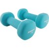 Hantle neoprenowe Enero Fit 2x1 kg turkusowe 1029238 Jaunumi - Sports