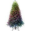 Twinkly Pre-lit Tree -1.50m Choinka, 270 RGB LED, zielony przewód, typ wtyczki C Ziemassvētku lampiņas, LED virtenes