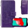 Case Flower Book Samsung A165 A16 4G/A166 A16 5G violet Neoriģinālie Maciņi