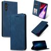 Case Business Style Samsung A715 A71 dark blue Neoriģinālie Maciņi