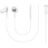 Samsung   EO-IC100BWE AKG Handfree - In-Ear Headset  Mic/Remote with Type-C plug White (OEM) Austiņas