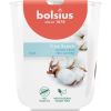 Bolsius Svece arom. stikla gl. True Scents Ø80x73mm fresh cotton Sveces un svečturi