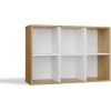 Top E Shop MALAX MINI 2X3 ARTISAN/WHITE BOOKCASE Jaunumi -Dārzam