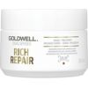 Goldwell Mask for Dry and Damaged Hair Dualsenses Rich Repair (60Sec Treatment) 50ml Matu kopšana