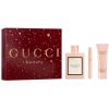 Gucci Beauty Bloom Dárková sada EDP 100 ml, tělové mléko 50 ml a miniaturka 10 ml 100ml Парфюмерные наборы