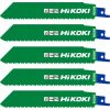 Piła szablasta Hikoki HIKOKI SABRE SAW BLADE RM39B/S921CHF /5pcs. Jaunumi -Dārzam