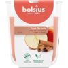 Bolsius Svece arom. stikla gl. True Scents Ø80x73mm apple cinnamon Sveces un svečturi