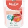 Bolsius Svece arom. stikla gl. True Scents Ø80x73mm peach Sveces un svečturi
