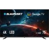 Blaupunkt LED TV 75UGC5500S 75 Smart TV Google TV UHD Black Televizori