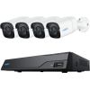 Reolink Super HD Security Camera System NVS8-5MB4 Bullet 5/4 MP f=4.0mm fixed; F=2.0 Power over Ethernet (PoE) IP67 H.265 Micro SD, Max. 256GB Камеры наблюдения