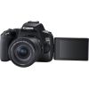 Canon EOS 250D + 18-55mm Kit Megapixel 24.1 MP Image stabilizer ISO sensitivity (max) 256000 Wi-Fi Video recording Manual CMOS Black Digitālās fotokameras