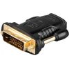 Goobay 68931 HDMI™/DVI-D adapter, gold-plated Goobay Aдаптеры