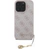 Guess 4G Charm Case Aizsargapvalks priekš iPhone 16 Pro Max Tone on Tone / rozā Neoriģinālie Maciņi