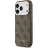 Guess 4G MagSafe Case Aizsargapvalks priekš iPhone 17 Pro Max / brūns Neoriģinālie Maciņi
