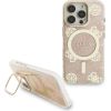 Guess PC/TPU Electroplated Stand Camera Frame MagSafe Case with Interchangeable Backgrounds for iPhone 16 / Pro Чехлы - альтернативные