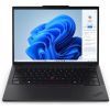 Lenovo ThinkPad T14 Gen 5 (Intel) Intel Core Ultra 7 155U Laptop 35.6 cm (14") Touchscreen WUXGA 16 GB DDR5-SDRAM 1 TB SSD Wi-Fi 6E (802.11ax) Windows 11 Pro English Black Ноутбуки