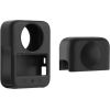 PULUZ silicone lens cover DJI Osmo 360 (Black) Aksesuāri sporta kamerām