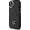 Guess PU 4G Strass Triangle Logo Stand Camera Frame MagSafe Case Защитный чехол для iPhone 13 / чёрный Чехлы - альтернативные