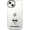 Karl Lagerfeld Choupette Logo Case Защитный чехол для iPhone 14 Plus / прозрачный Чехлы - альтернативные