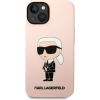 Karl Lagerfeld Liquid Silicone Ikonik NFT Case Защитный чехол для iPhone 14 Plus / розовый Чехлы - альтернативные