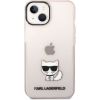 Karl Lagerfeld Choupette Logo Case Защитный чехол для iPhone 14 Plus / розовый Чехлы - альтернативные