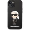 Karl Lagerfeld Liquid Silicone Ikonik NFT Защитный чехол для iPhone 14 Plus / чёрный Чехлы - альтернативные