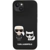 Karl Lagerfeld MagSafe Liquid Silicone Karl and Choupette Защитный чехол для iPhone 14 Plus / чёрный Чехлы - альтернативные