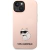 Karl Lagerfeld Liquid Silicone Choupette NFT Защитный чехол для iPhone 14 Plus / розовый Чехлы - альтернативные