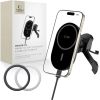 Tech-Protect MM15W-V6 Magnētiskais MagSafe turētājs automašīnas ventilācijas atverei - melns Telefonu Turētāji Auto Velo Moto
