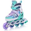Skrituļslidas Meteor 4w1 Blueberry M 34-37 Skrejriteņi bērniem