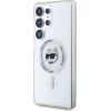 Karl Lagerfeld IML Choupette Head MagSafe Case Aizsargapvalks priekš Samsung Galaxy S25 Ultra / caurspīdīgs Neoriģinālie Maciņi