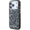 Karl Lagerfeld IML Leopard MagSafe Case Aizsargapvalks priekš iPhone 17 Pro / pelēks Neoriģinālie Maciņi