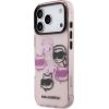 Karl Lagerfeld IML Multi K&CH Heads Case Защитный чехол для iPhone 17 Pro / розовый Чехлы - альтернативные