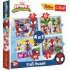 TREFL SPIDER-MAN Puzle 12+24+20+15 Spidey Puzles
